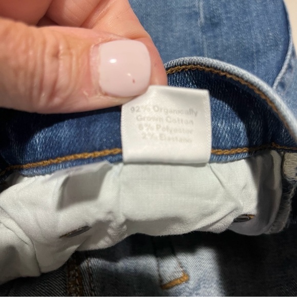 Reformation High Rise Skinny Button Fly Jeans Medium Wash Size 29 Denim - Picture 6 of 6